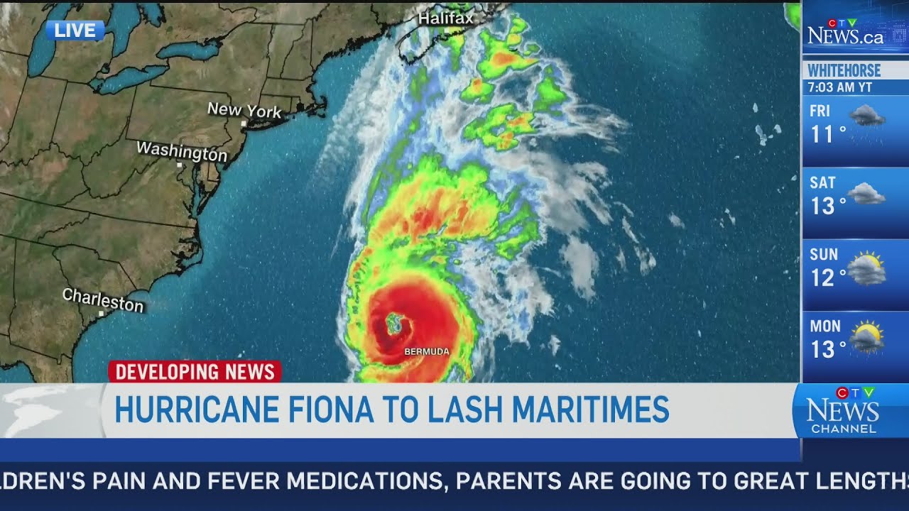 Tracking Hurricane Fiona in Atlantic Canada | Full storm watch update