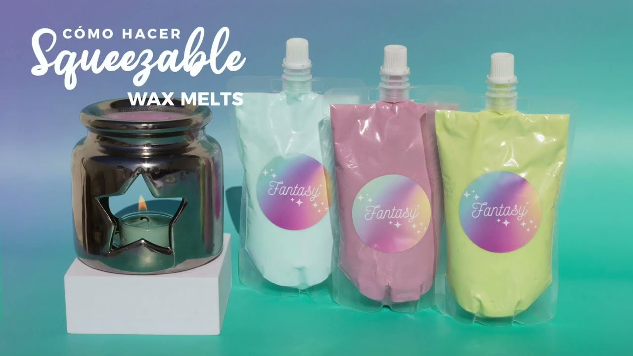 Como hacer Squeezable Wax Melts
