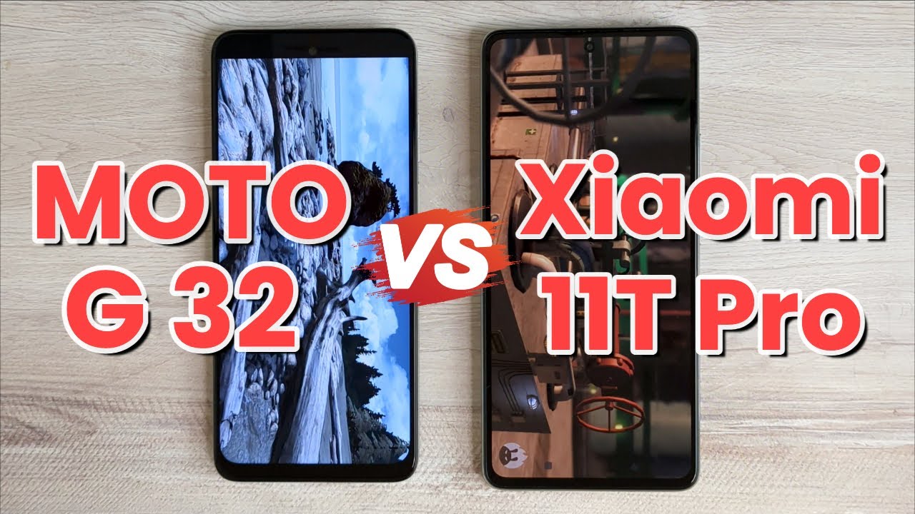 Motorola Moto G32 vs Xiaomi 11T Pro Antutu Test