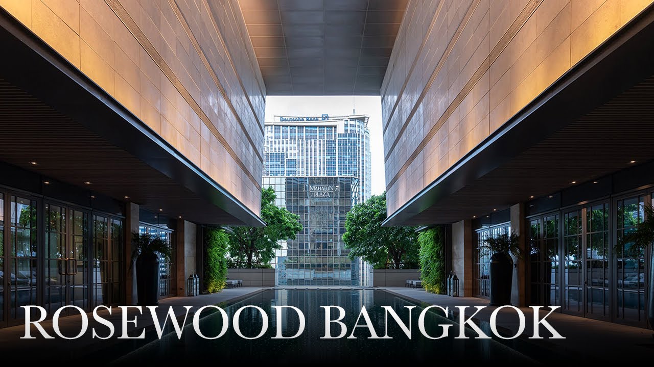 ROSEWOOD BANGKOK | Inside Bangkok's Most Beautiful Hotel (Full Tour in 4K)
