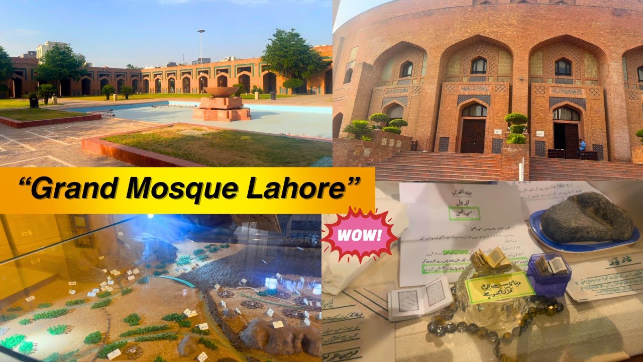 The Grand Mosque Lahore | grand jamia masjid | bahria town