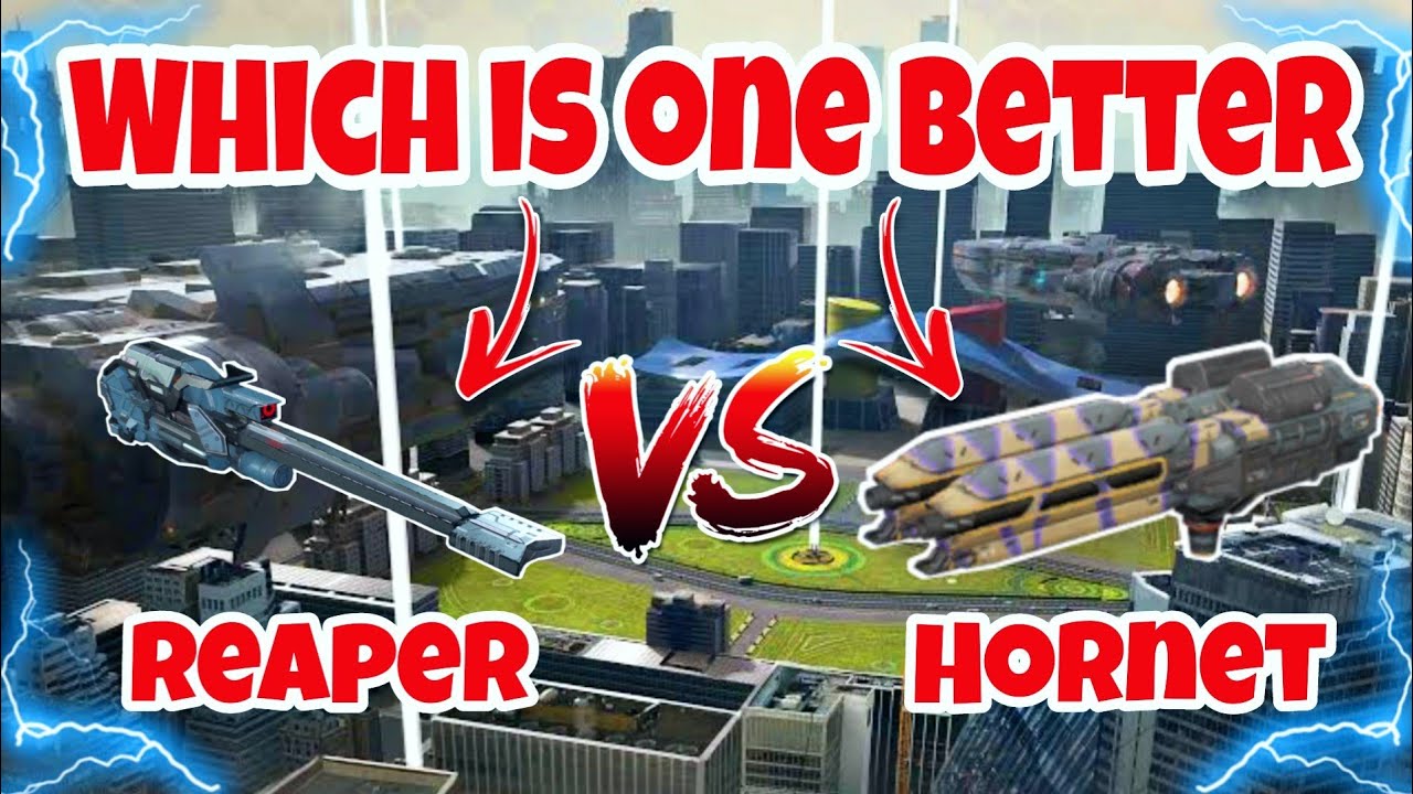 [WR] 🔥 New Weapon Reaper VS Hornet Weapon Comparison |War Robots|