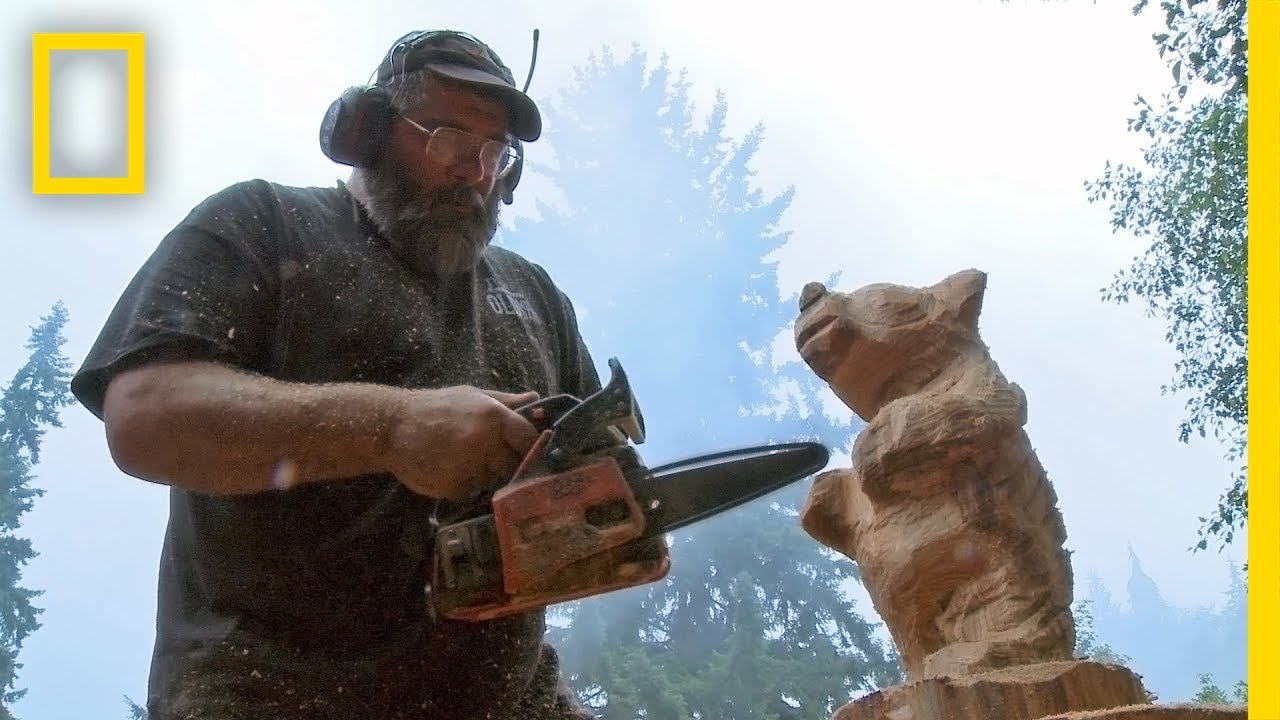 See How Chainsaw Art Keeps This Guy Out of Trouble | Short Film Showcase
