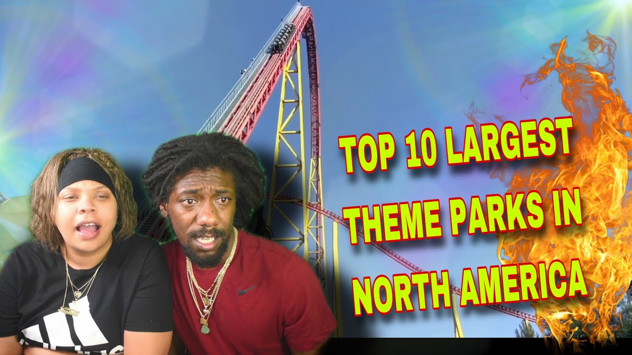 Top 10 LARGEST Theme Parks In North America! REACTION