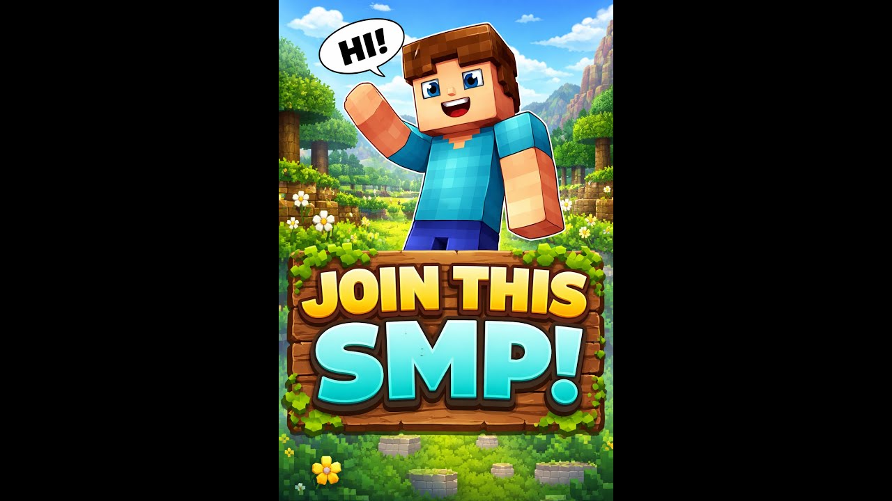 join the smp at Minecraft. #viralvideo #viral