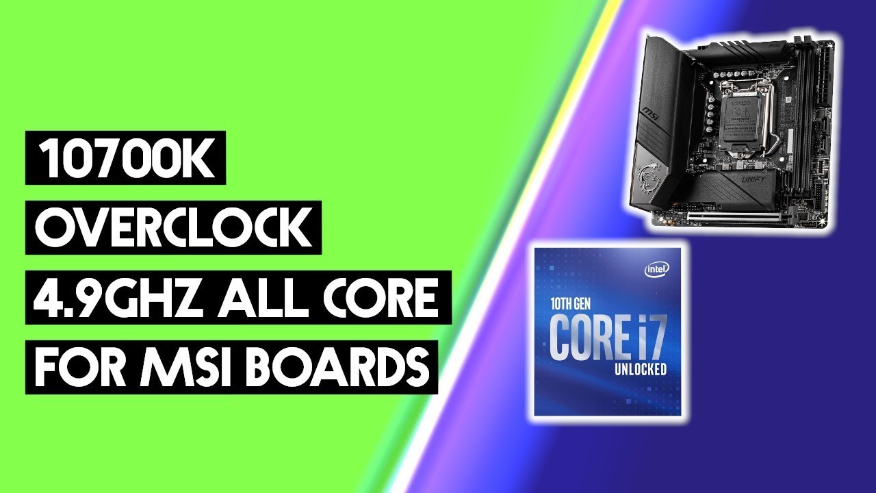 🚀 Повышение производительности Intel 10700K: советы и рекомендации по разгону
