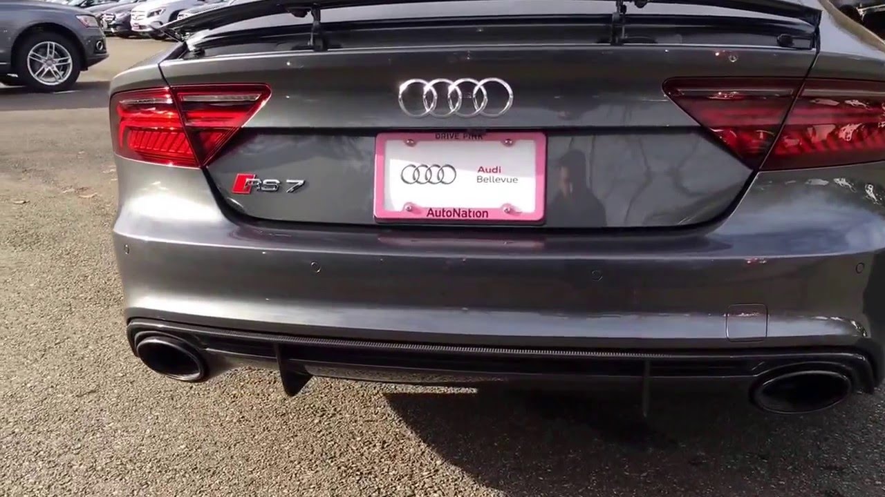 2016 Audi RS7 Performance walk around and startup.