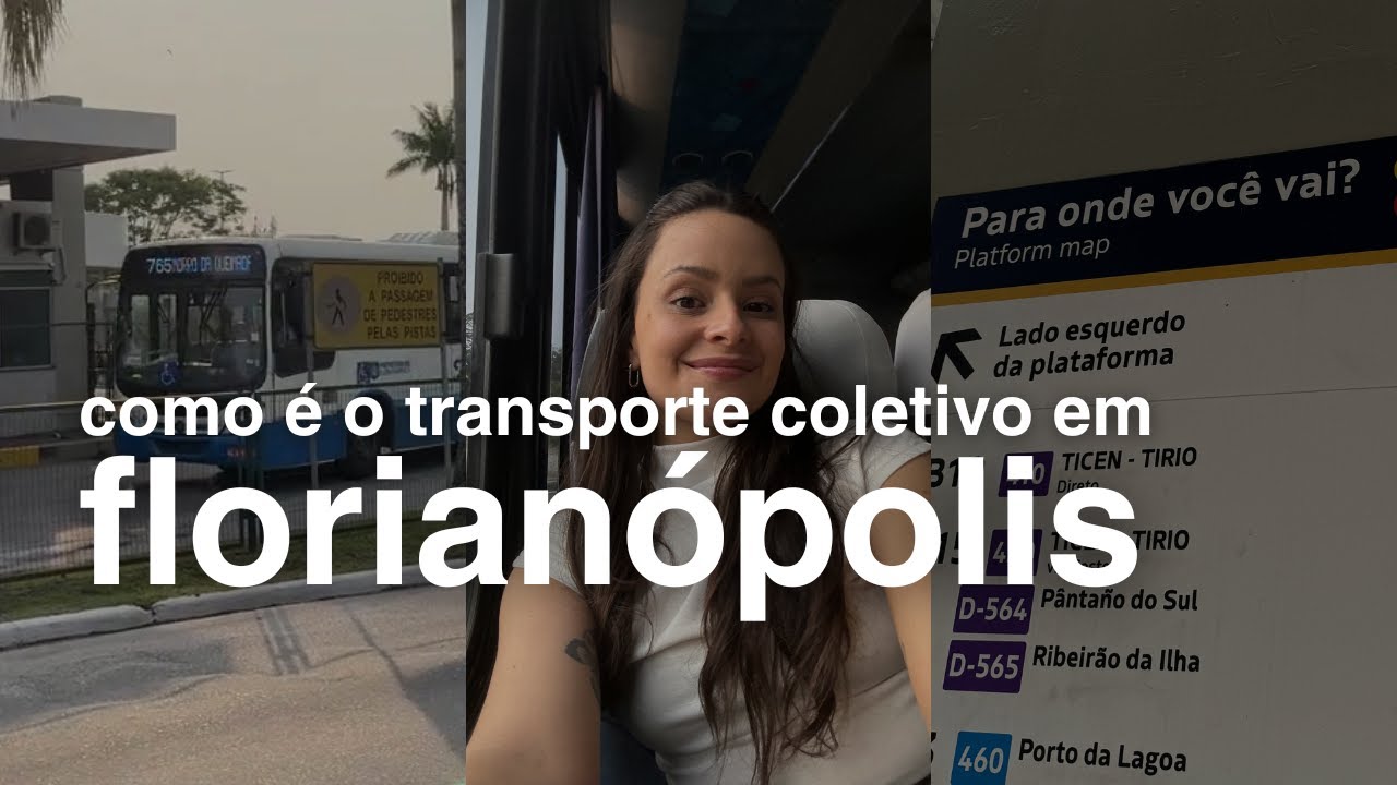 morar em floripa | como é o transporte coletivo