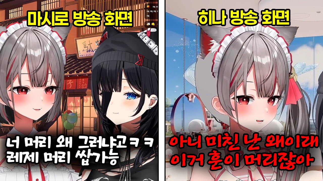 캠 오류났다 비ㅣㅣㅣㅣ상!! [히나 시로 합방]