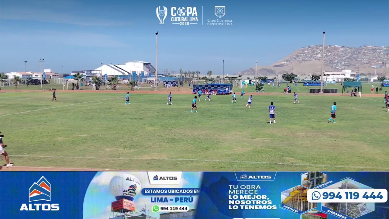 COPA CULTURAL 2026 - CAT. 2011 CULTURAL VS HUÁNUCO SOCCER