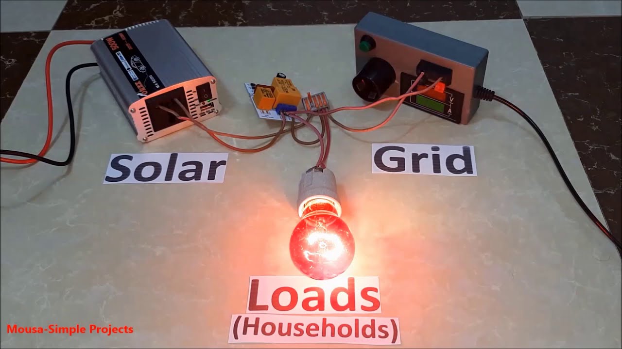 Automatic changeover Circuit / Changeover Switch Explained ATS