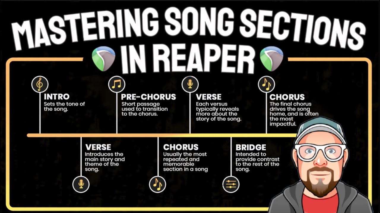 Mastering Song Sections in REAPER
