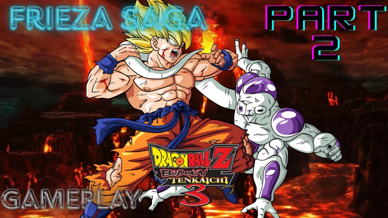 Dragon Ball Z: Budokai Tenkaichi 3 (PS2): Frieza saga - Gameplay - (Part 2) + (difficulty/HARD)