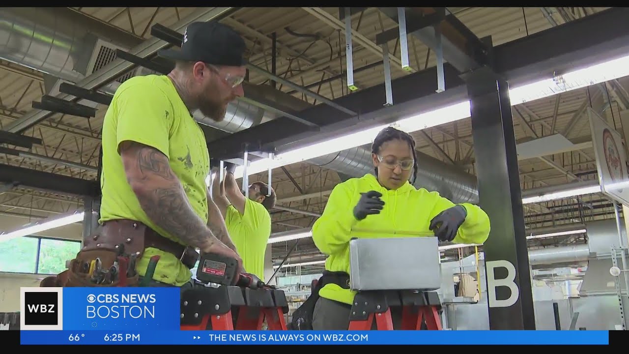 Workers leave sheet metal training program in Boston with no debt