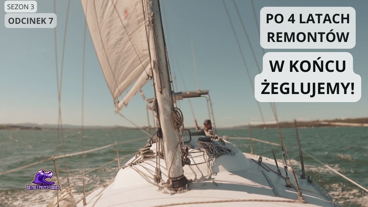 W końcu - po 4 latach - ŻEGLUJEMY!!! (s3o7) #sailing #camping #sail #sailingaustralia #żeglarstwo