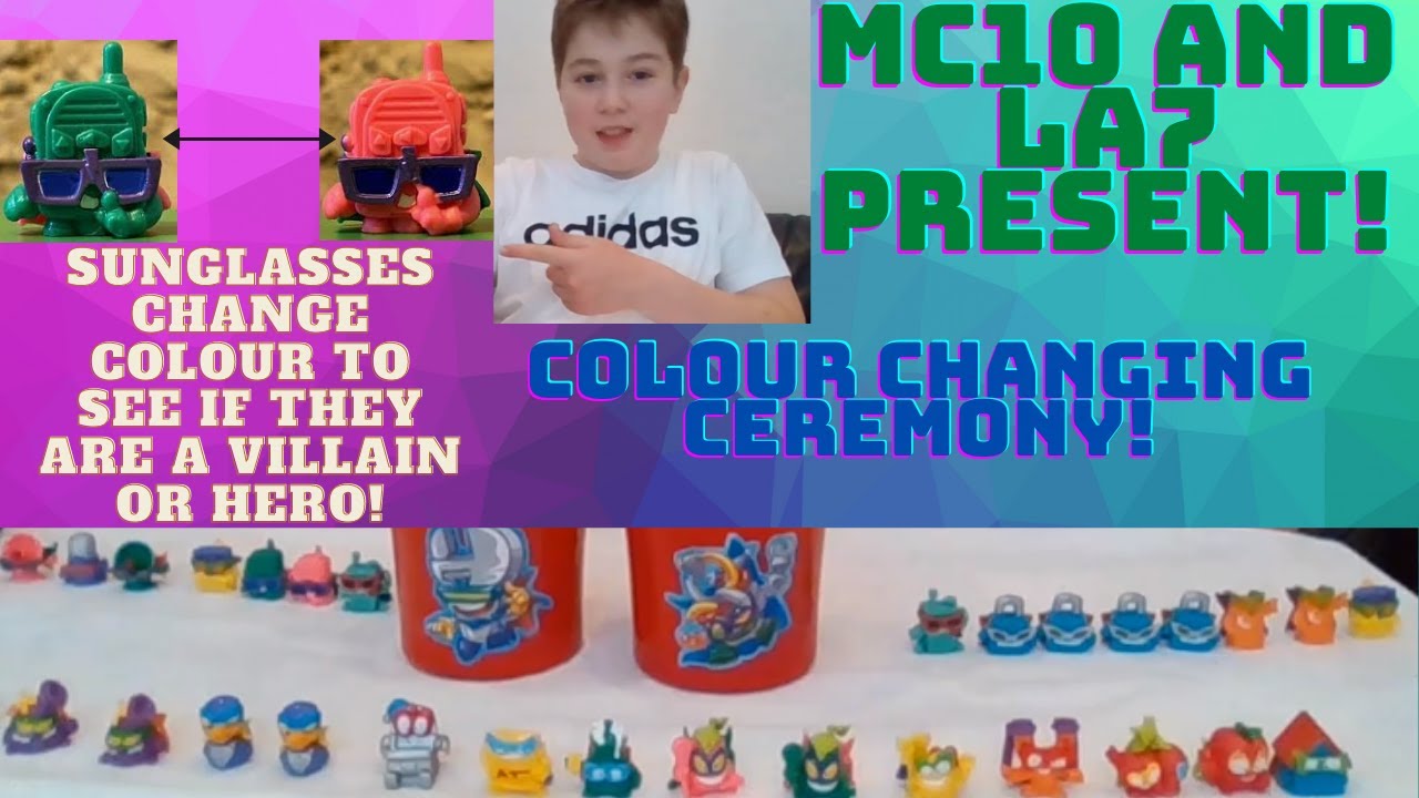 Superthings Secret Spies Series! Colour Changing Ceremony!