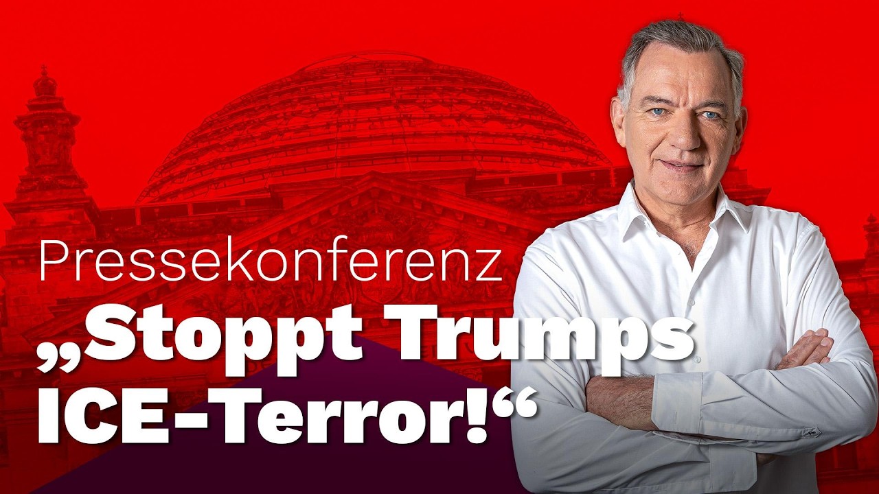 Jan van Aken über den ICE-Terror auf den Straßen der USA!