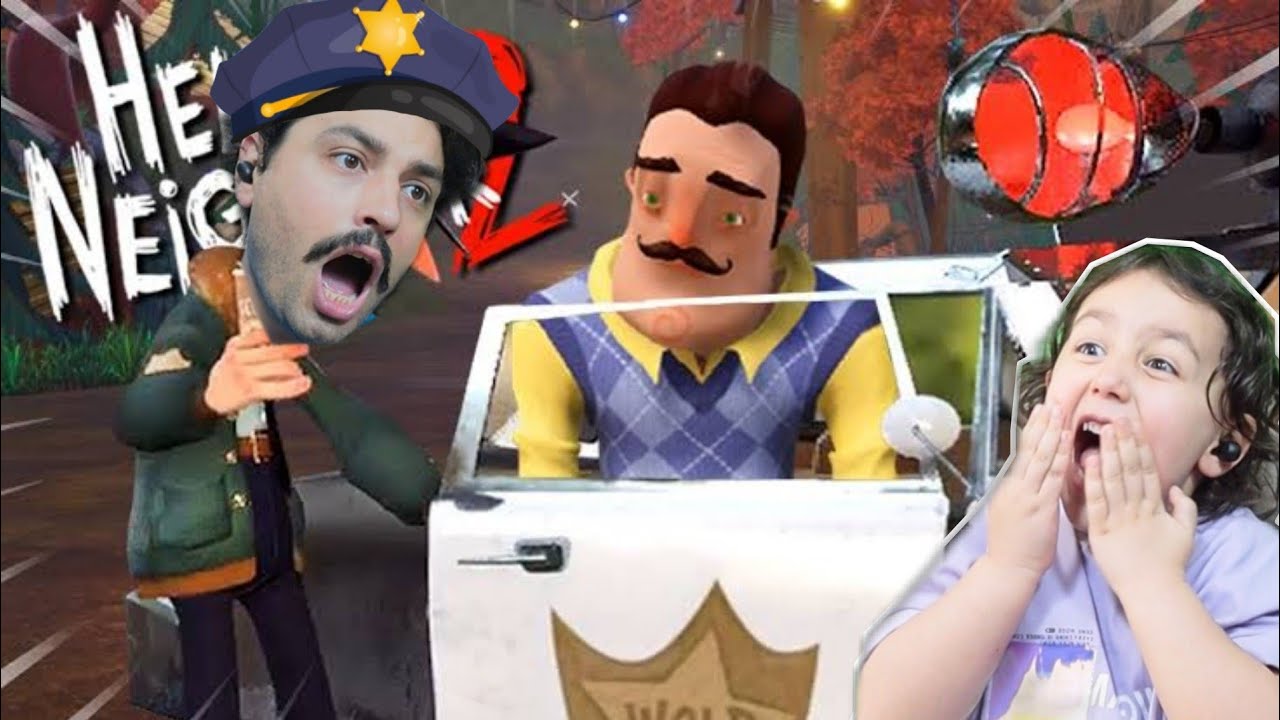 HELLO NEİGHBORI POLİSLER TUTUKLADI! | HELLO NEİGHBOR MOD