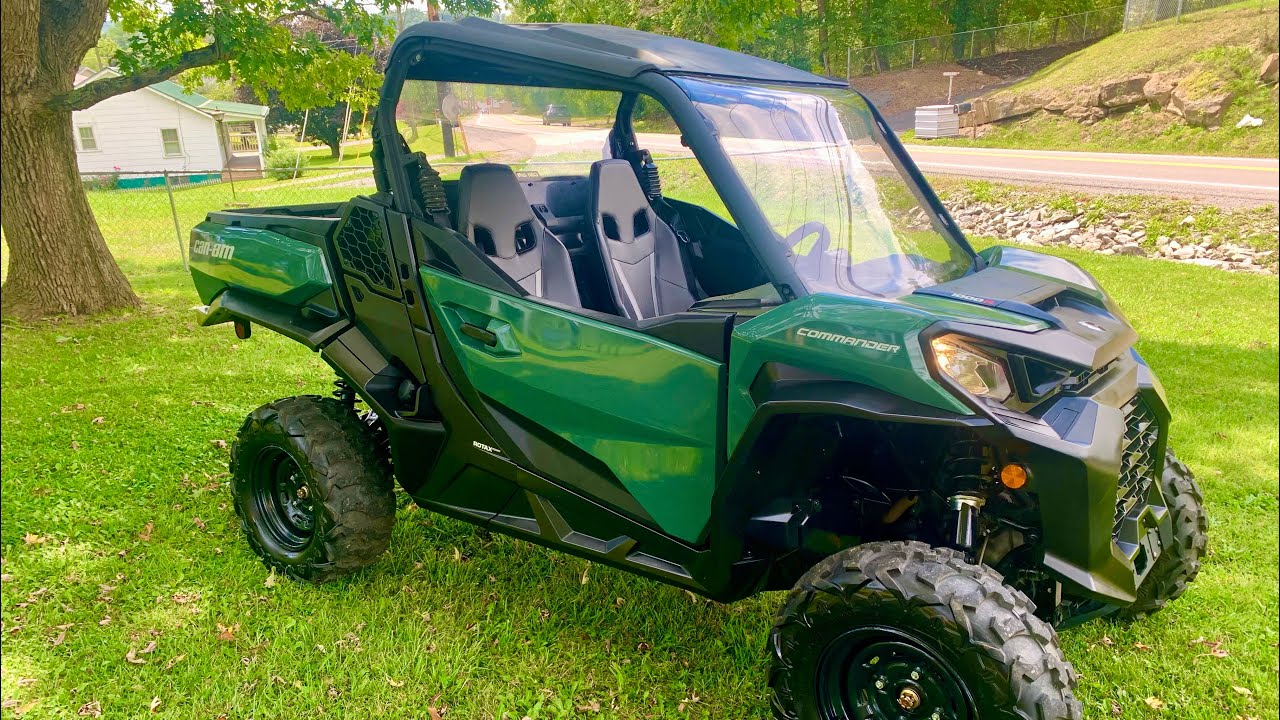NEW COMMANDER 1000R WALK AROUND | FIRST RIDE & BUILD PLANS (is a base model machine good enough)