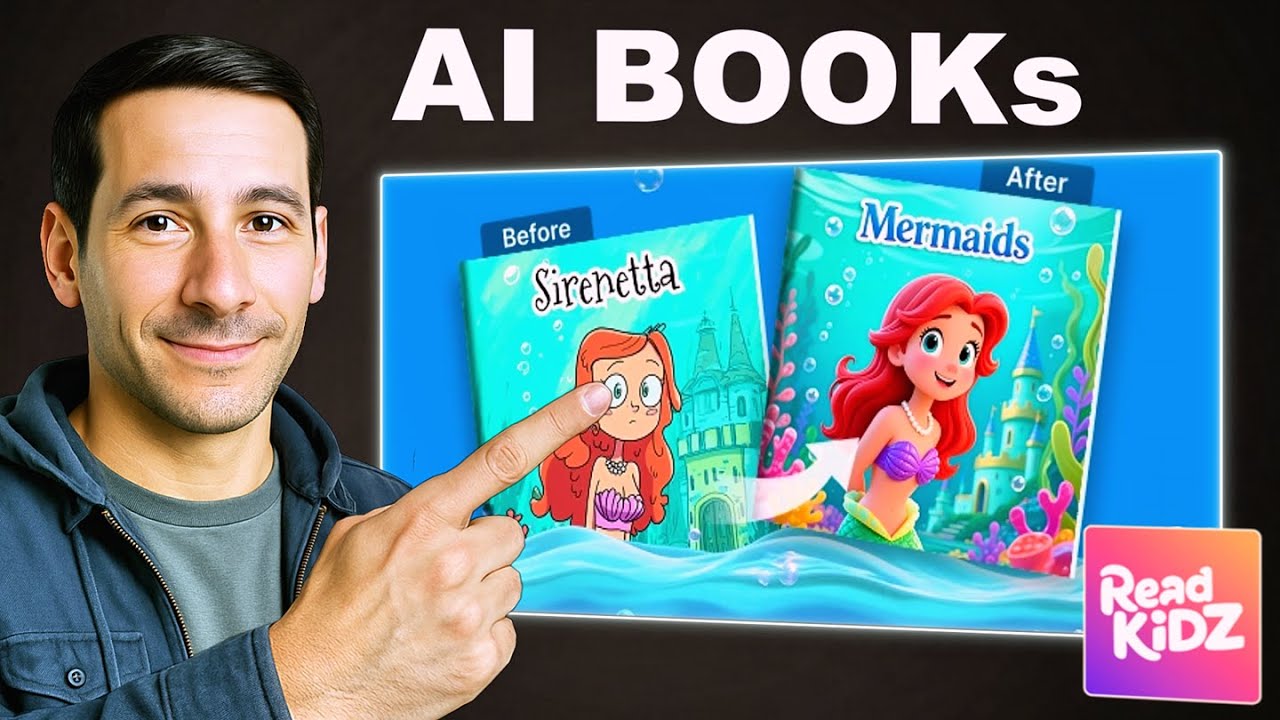 Превращайте идеи в иллюстрированные книги и видеоролики с помощью ИИ ReadKidz