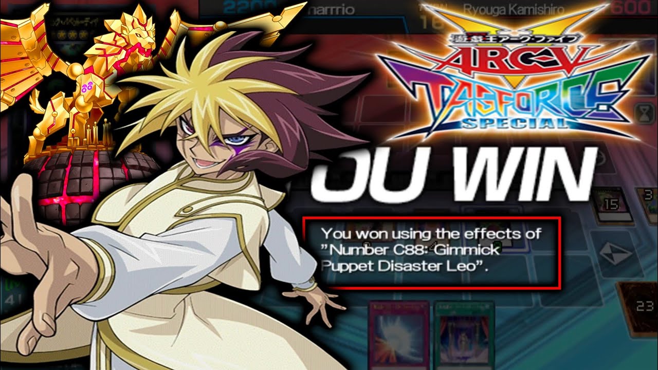 Win Using Effect Gimmick Puppet Leo | Gimmick Puppet Deck - Yu-Gi-Oh! Arc-V Tag Force Special #86