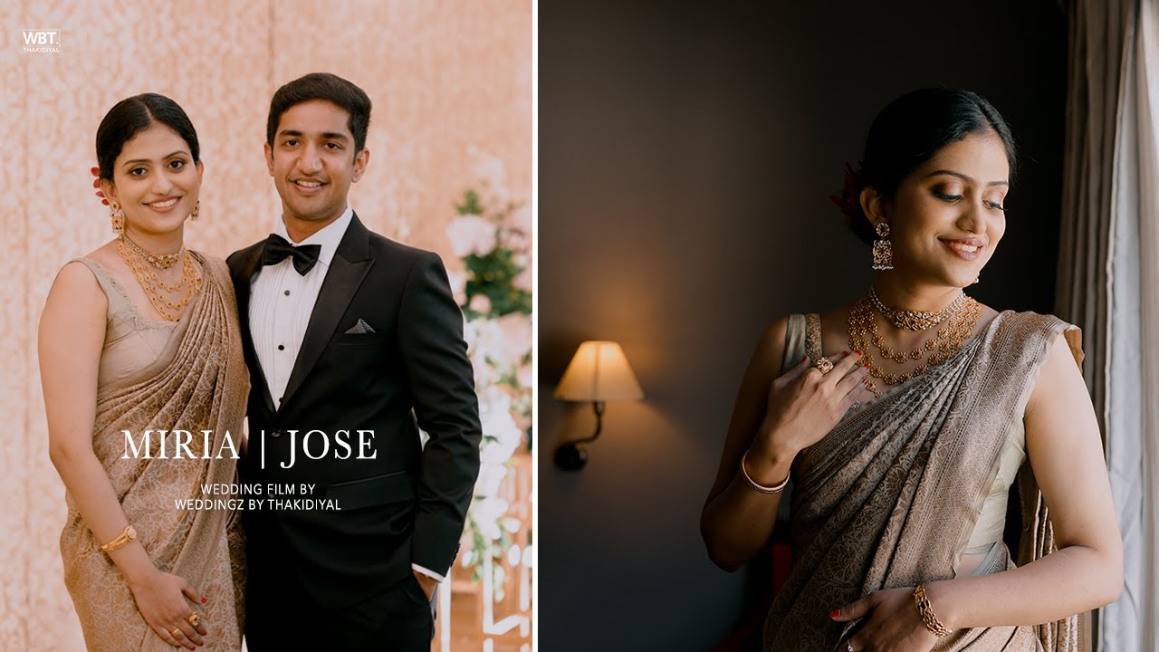 Miria and Jose | Wedding Highlights | WEDDINGZ BY THAKIDIYAL