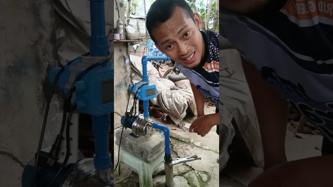 Installation automatic water pump, without tank