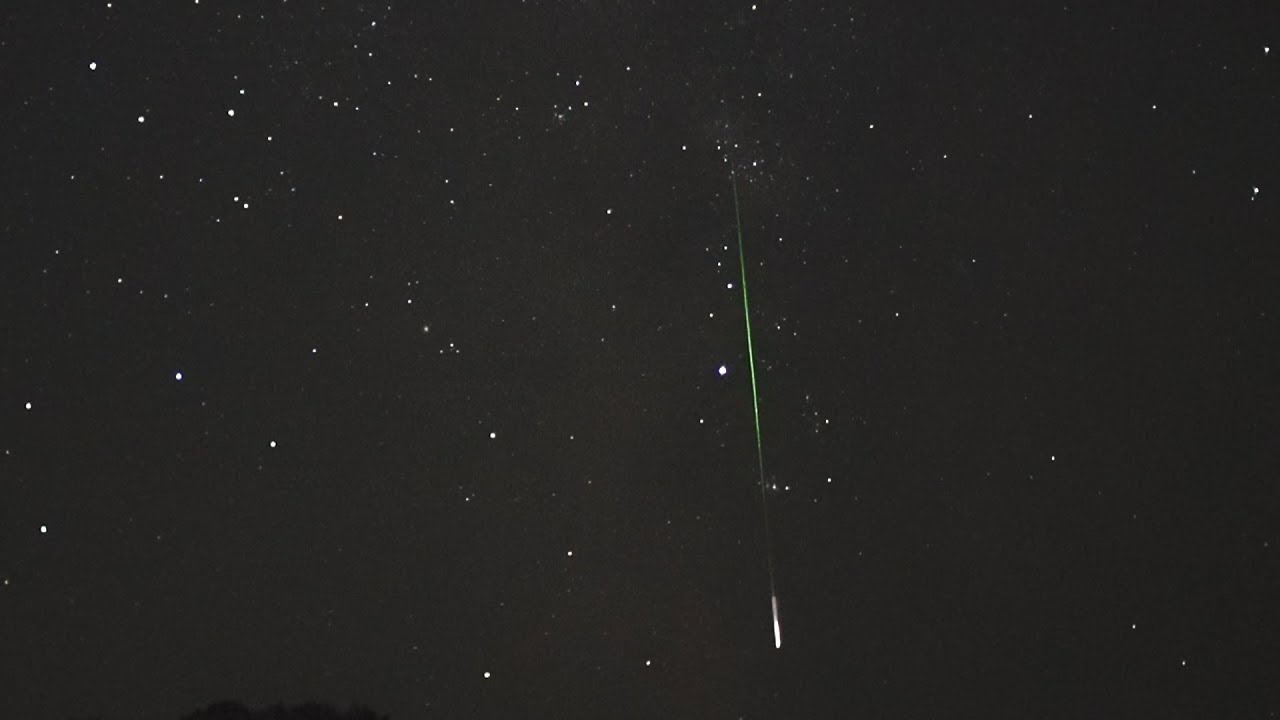 Raw Video Footage of Perseid Meteor shower in Full HD 2018