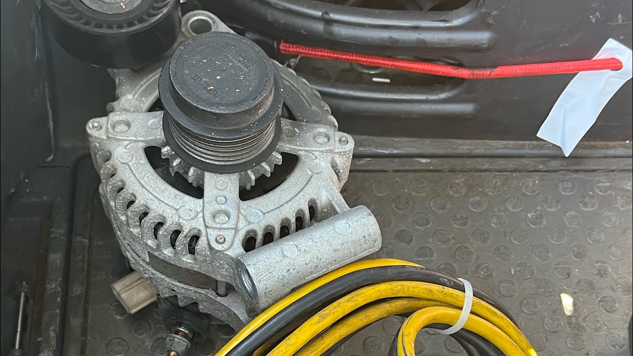 Replacing the Alternator in a 2020 Ford Fusion 1.4 EcoBoost 