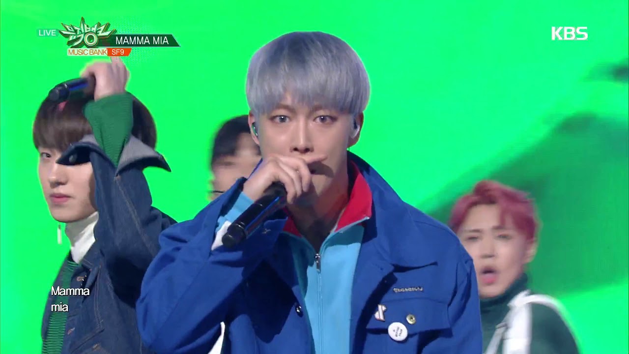 뮤직뱅크 Music Bank - MAMMA MIA - SF9.20180309