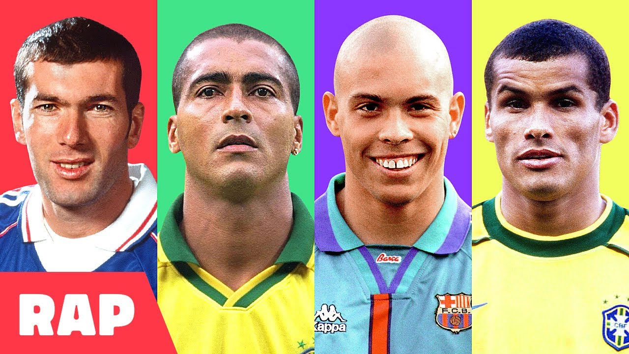 ♫ RAP DOS 30 MELHORES JOGADORES DA DÉCADA DE 90