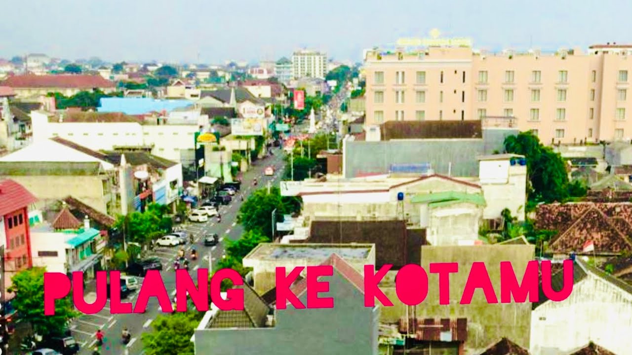 TUGU PAL PUTIH - JOGJA CITY VIEW DARI LANTAI 8