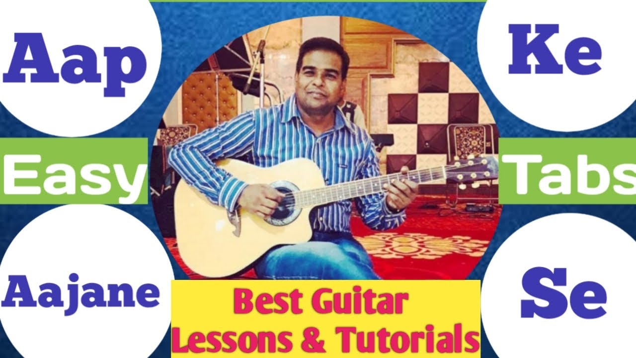 Aap ke Aa Jane Se Guitar Lesson Tabs For Beginners | Khudgarz |Rajesh Roshan |#hindisongstabs