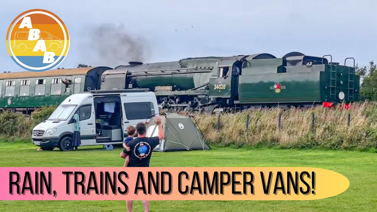 We Camped by the Historic Swanage Railway! | WoodyHyde Campsite, Dorset