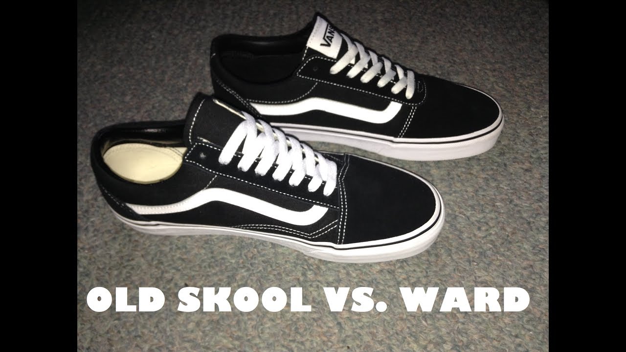 Vans Old Skool vs Vans Ward (Comparison Video)