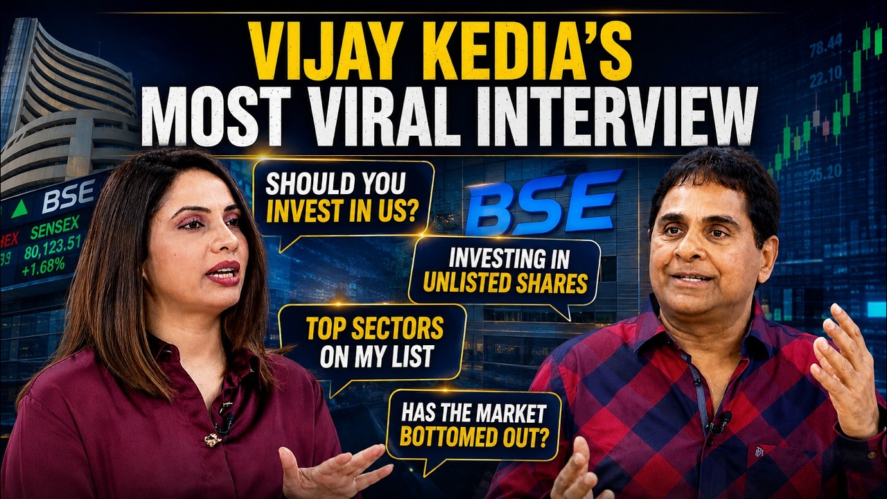 Vijay Kedia's Viral Interview On Investing In Unlisted Cos, US Markets & Why He's Not Fully Invested