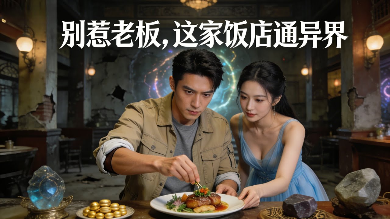 被好友騙接破敗飯店，不料通異界靠美食換寶，逆襲打臉輕視他的所有人 #別惹老板這家飯店通異界 #奇幻美食 #異界換寶 #好友背叛逆袭 #豪门打脸 #頂級靈石 #事業愛情雙豐收 #都市奇幻爽劇 #廚藝逆襲