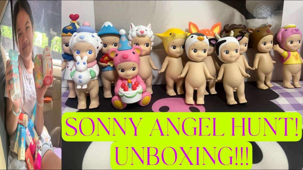 Sonny Angel Hunt plus Unboxing! Watch until the end! 😆#sonnyangel #unboxing #limitededition