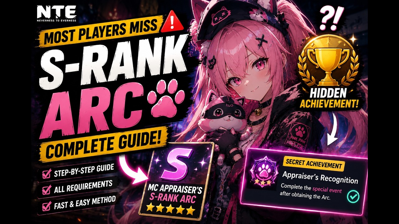 How to Get the MC Appraiser's S-Rank Arc + Secret Achievement! ⭐ | NTE Guide