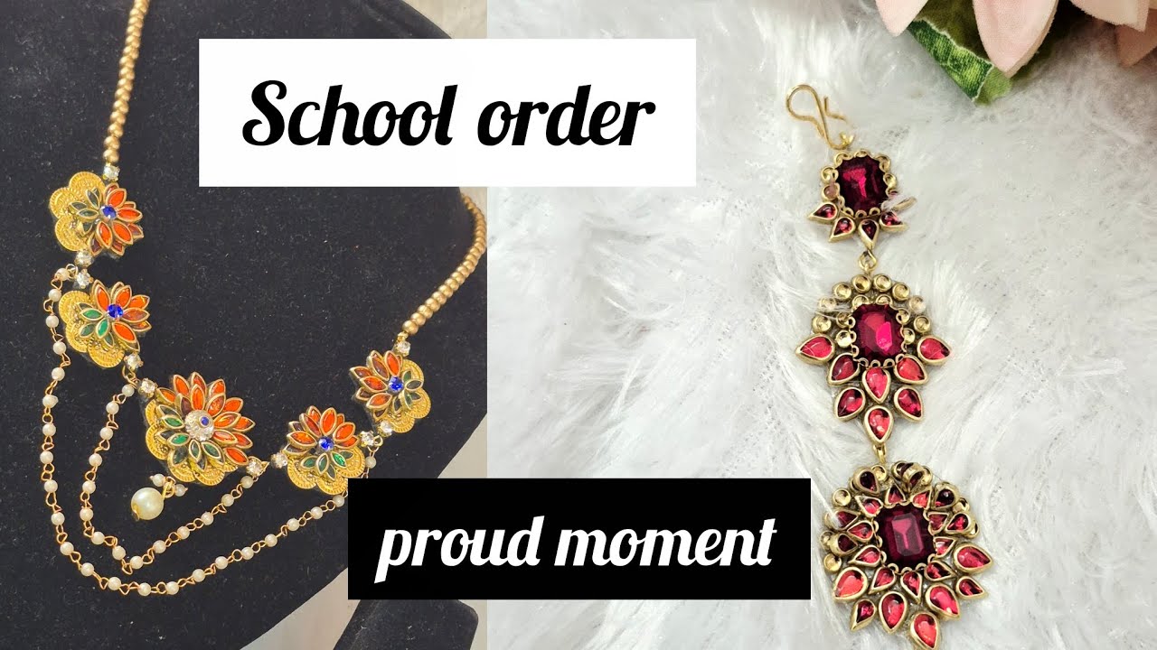 Making of 3 layer nethichutti/customized school order/Happy moment/try it once #viralvideo #diy 