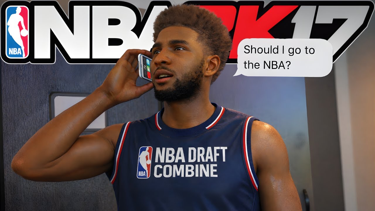 SHOULD I GO TO THE NBA OR STAY IN COLLEGE!? - NBA 2K17 MyCAREER