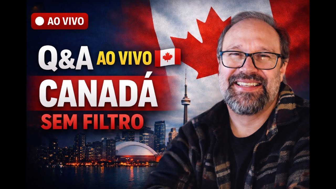 Q&A AO VIVO: Imigração, Inglês e Trabalho no Canadá 🇨🇦 | Novidades do Canal