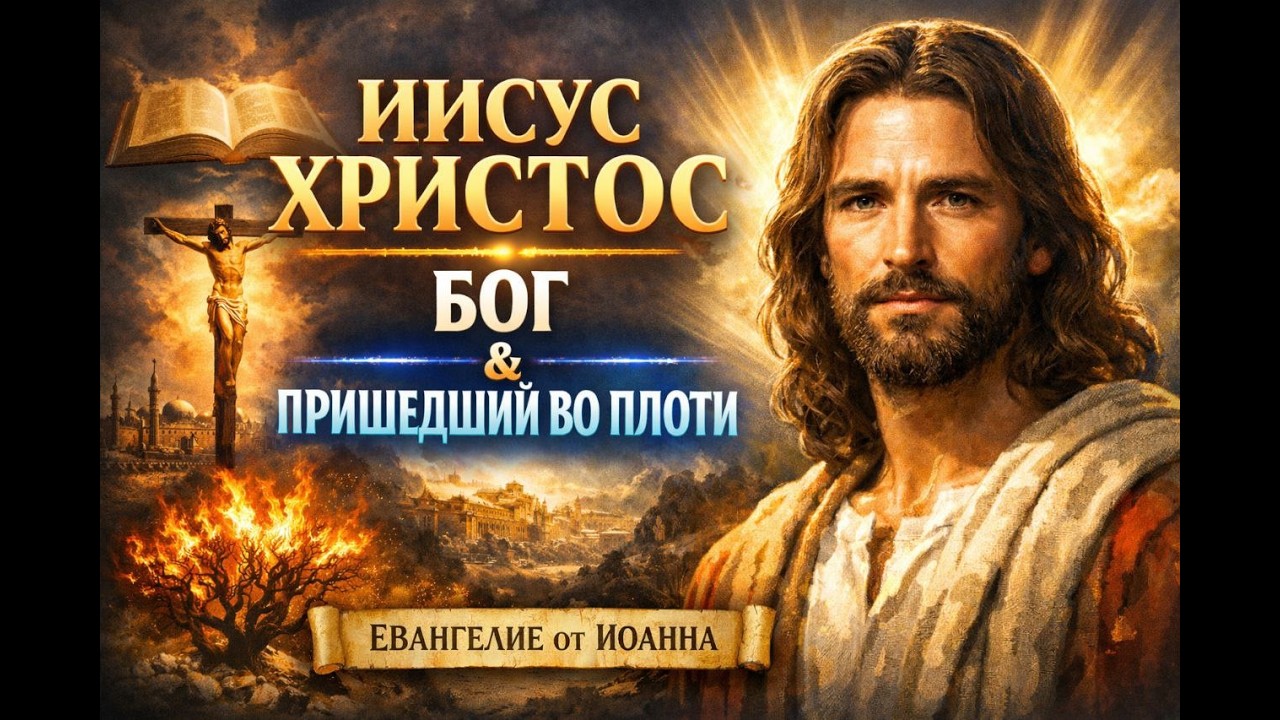 Триединство и Божественность Иисуса Христа Ч: 3 | 🔥 Иисус Христос — Бог пришедши во плоти 🔥