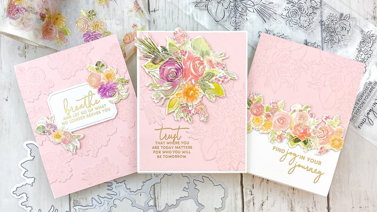 Combining Stamps and Washi Tape with Channin
