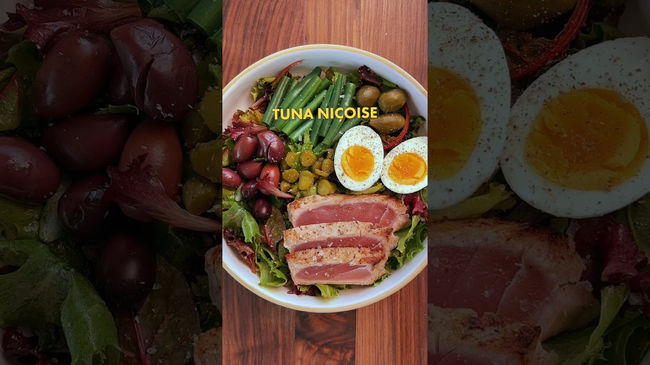 TUNA NI&Ccedil;OISE &mdash; Proof that a salad can still hit like a main.