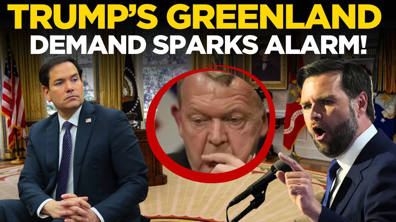 US-DENMARK CRISIS LIVE | Rubio & Vance Address Greenland Dispute with NATO Ally | Trump | US News