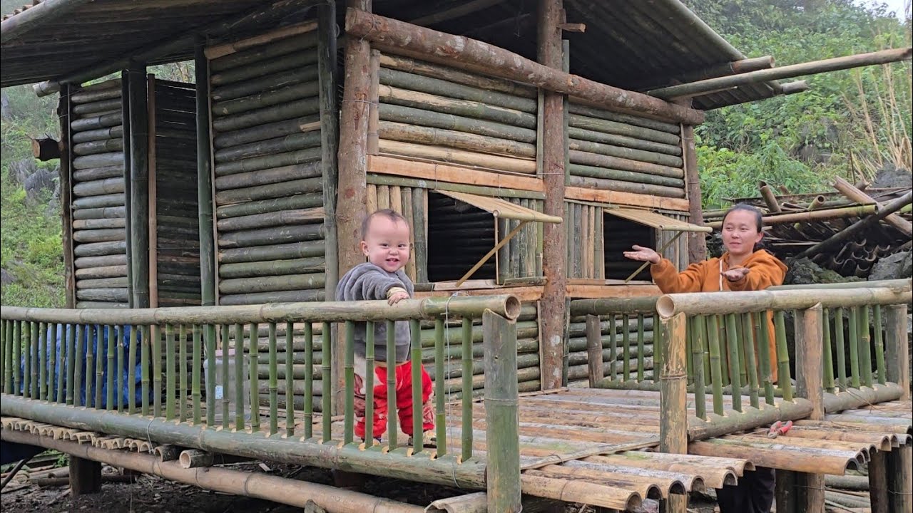 “A Single Mother and Her Son – Simple Happiness in a Bamboo Home - Ly Tu Nhi 