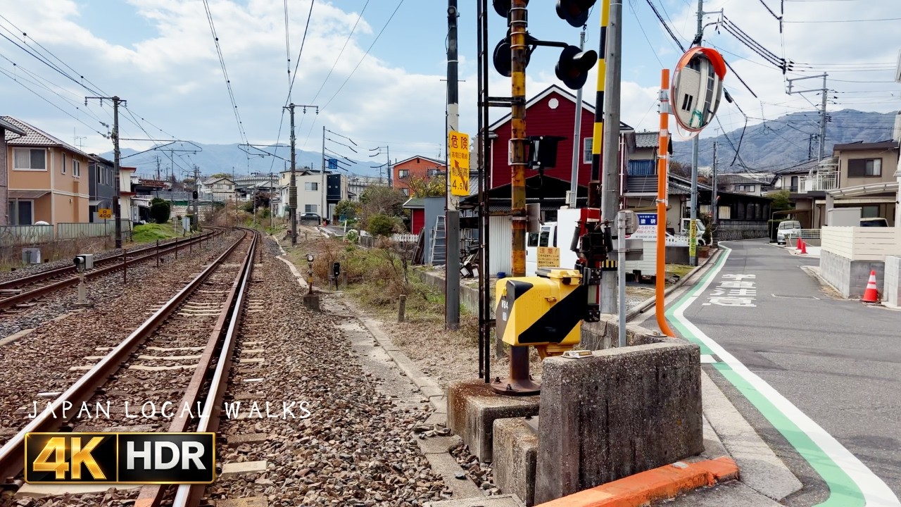 Afternoon Walk Through Hatsukaichi, Japan • Shopping Street, Riverside & Neighborhoods • 4K HDR