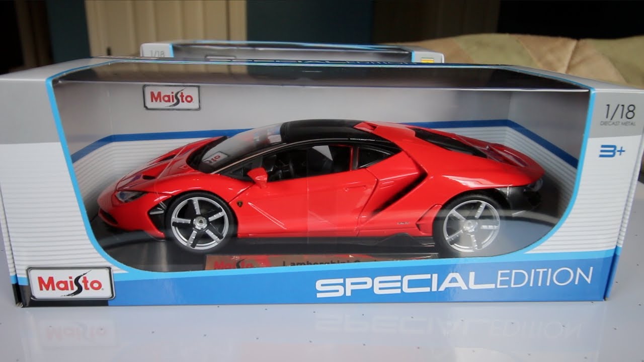 Unboxing - 1:18 Scale Maisto Lamborghini Centenario