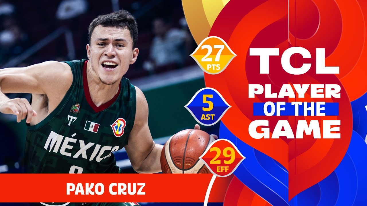 Pako Cruz (27 PTS) | TCL Player Of The Game | NZL vs MEX | FIBA Basketball World Cup 2023